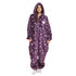 Snuggs Blanket Onesie Purple stars